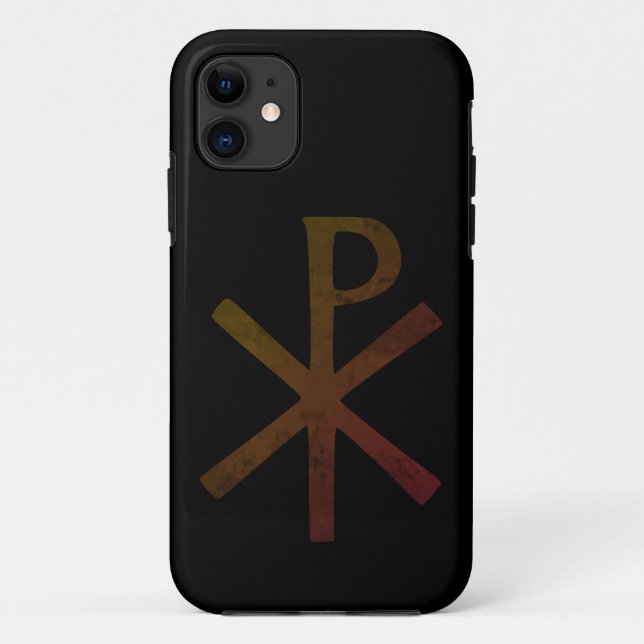 Chi Rho symbol Case-Mate iPhone Case (Back)