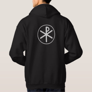 Chi-rho symbol hoodie