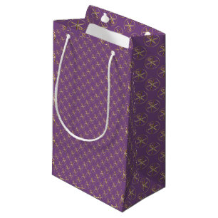 Chi-rho symbol small gift bag