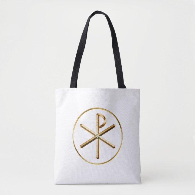 Chi-rho symbol tote bag (Front)