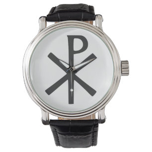 Chi Rho symbol Watch