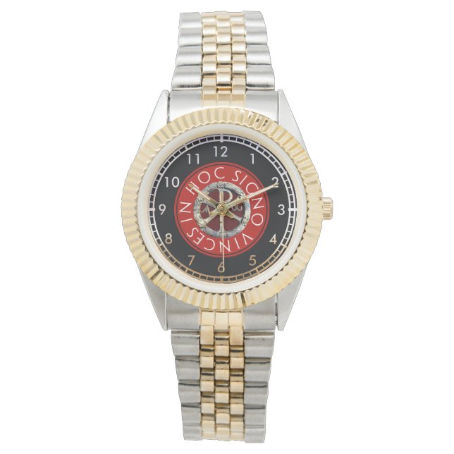 Chi Rho Symbol Watch (Front)