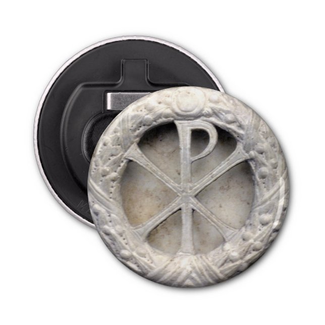 Chi-Rho - the Monogram of Christ Bottle Opener (Front)
