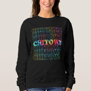 Chi Town Cool Vintage Inspired Chicago Illinois Sweatshirt
