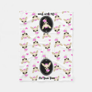 Chi Yum Yum Fleece Blanket