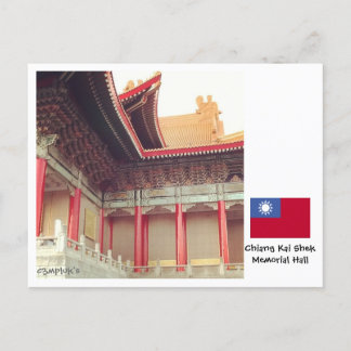 Chiang Kai Shek Memorial Hall Postcard