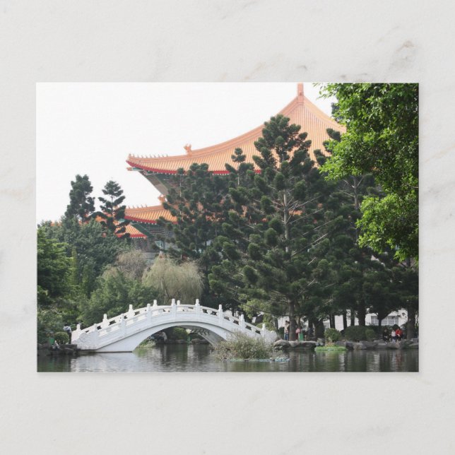 Chiang Kai-shek Memorial Park, Taipei City, Taiwan Postcard (Front)