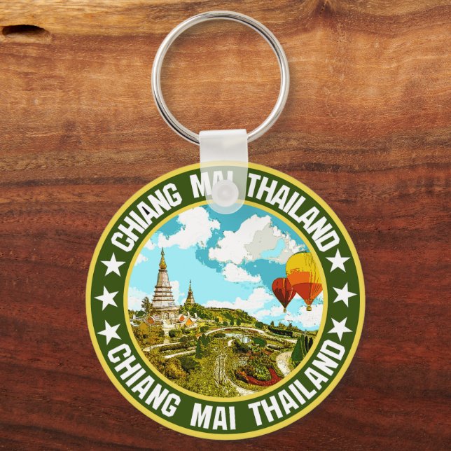 Chiang Mai                                         Key Ring (Front)