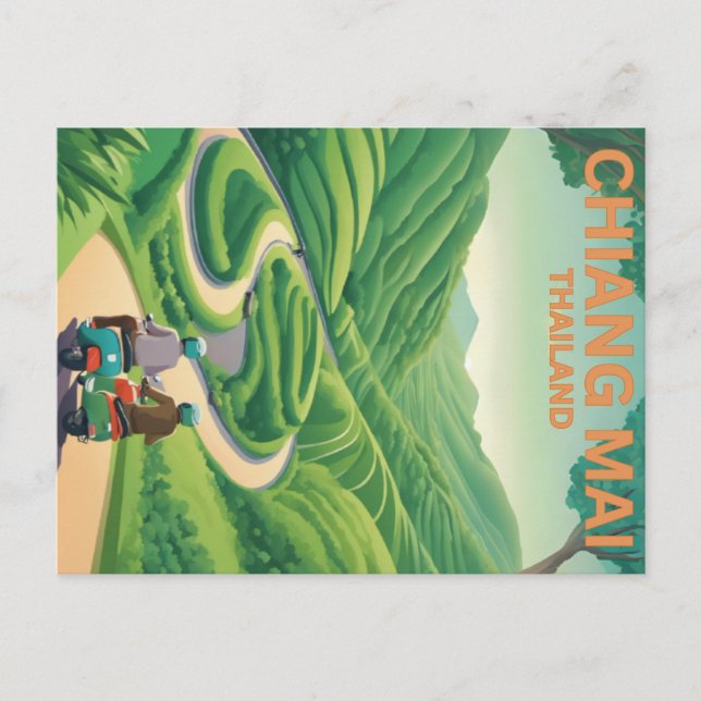 Chiang Mai Postcard (Front)