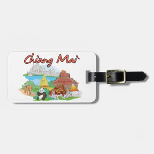 Chiang Mai, Thailand Luggage Tag