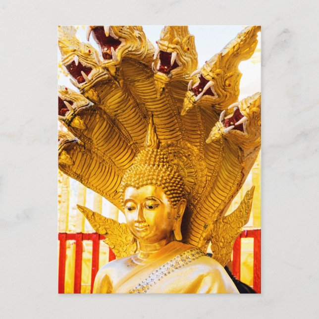 Chiang Mai Watt Pra That Doi Suthep Postcard (Front)