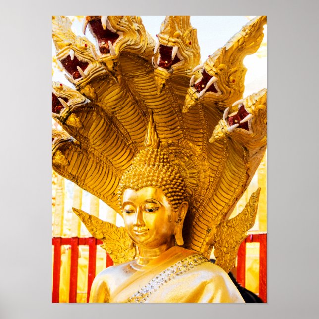 Chiang Mai Watt Pra That Doi Suthep Poster (Front)