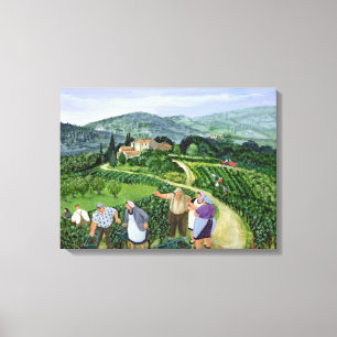 Chianti Classico Villa Trasqua Canvas Print