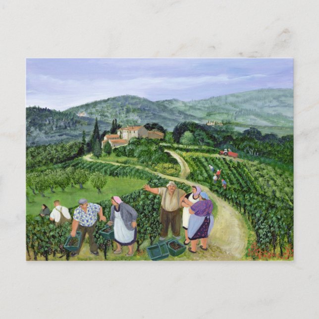 Chianti Classico Villa Trasqua Postcard (Front)