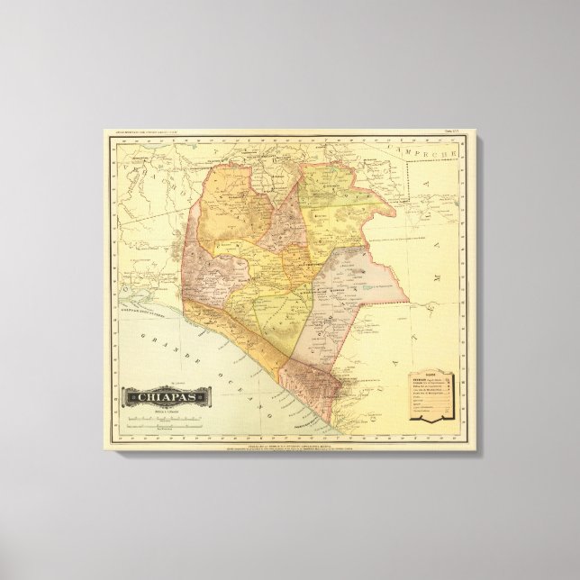 Chiapas Canvas Print (Front)