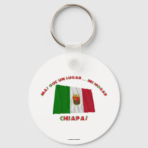 Chiapas - Más Que un Lugar ... Mi Hogar Key Ring