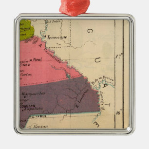 Chiapas, Mexico 2 Metal Tree Decoration