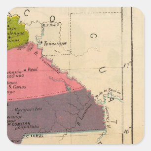 Chiapas, Mexico 2 Square Sticker