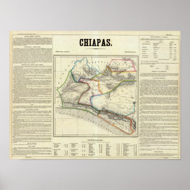 Chiapas, Mexico Poster (Front)