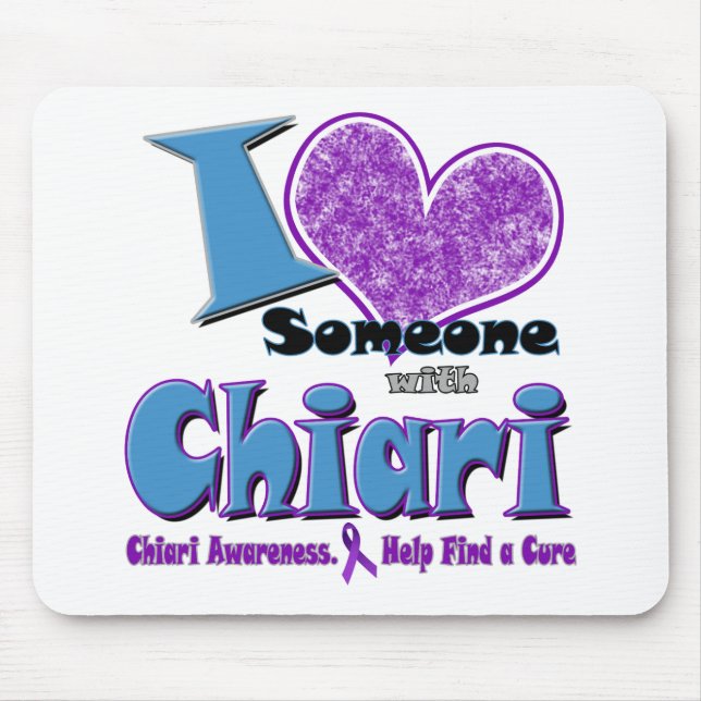 Chiari Awareness Mouse Mat (Front)
