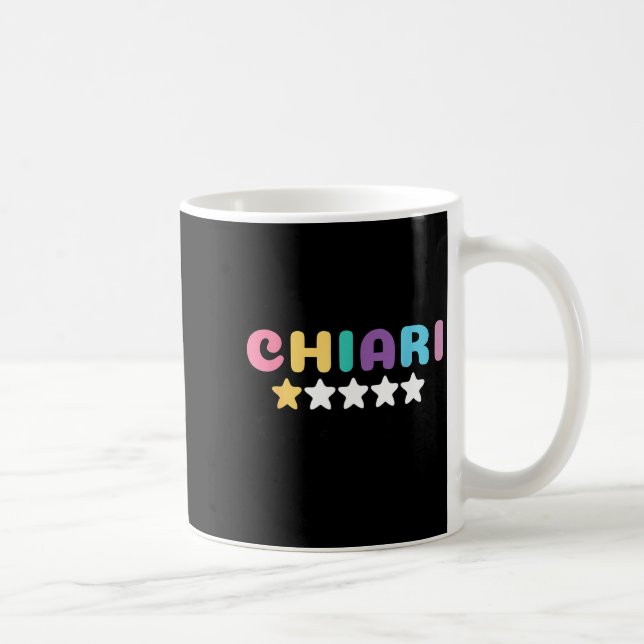 Chiari Brain Too Big For The Vibes Would Never Rec Coffee Mug (Right)
