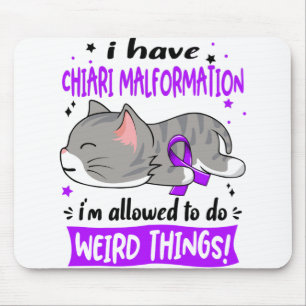 Chiari Malformation Awareness Month Ribbon Gifts Mouse Mat