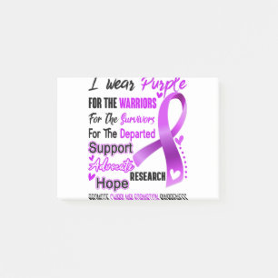 Chiari Malformation Awareness Month Ribbon Gifts Post-it Notes