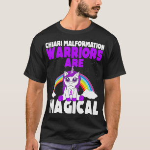 Chiari Malformation Awareness Purple Ribbon Magica T-Shirt