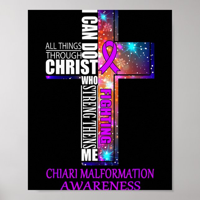 Chiari Malformation Awareness Shirt - Christmas Gi Poster (Front)
