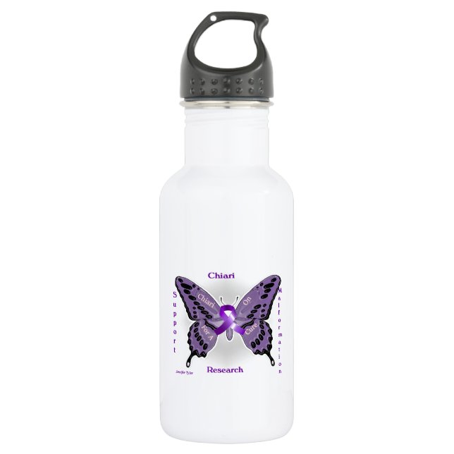 Chiari Malformation: Chiari On! 532 Ml Water Bottle (Front)