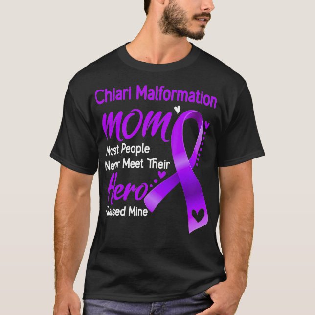 Chiari Malformation Mum I Raised Mine T-Shirt (Front)