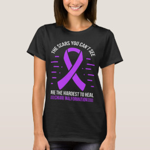 Chiari Malformation  Ribbon Chiari Survivor T-Shirt