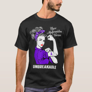 Chiari Malformation Warrior Unbreakable Shirt Awar