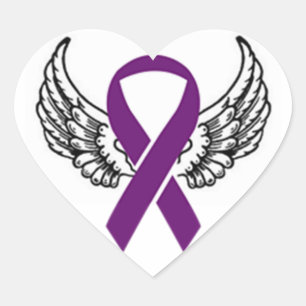 Chiari Wings Heart Sticker