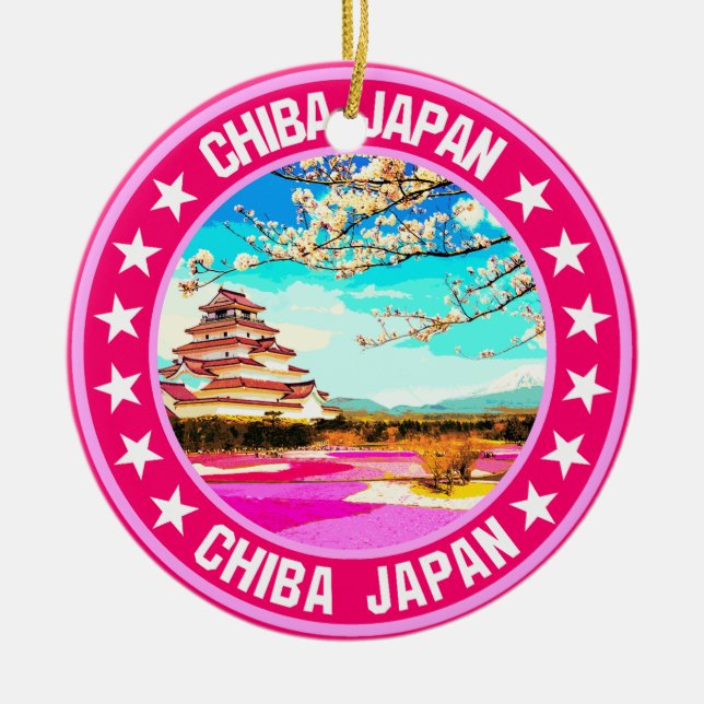 Chiba                                              ceramic tree decoration (Front)