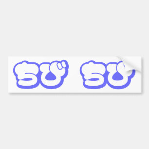 Chibi ちび Japanese Nihongo Hiragana Script Bumper Sticker