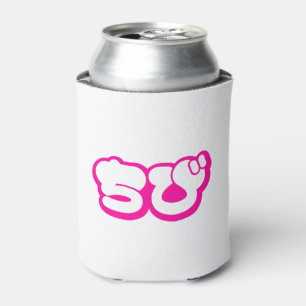 Chibi ちび Japanese Nihongo Hiragana Script Can Cooler