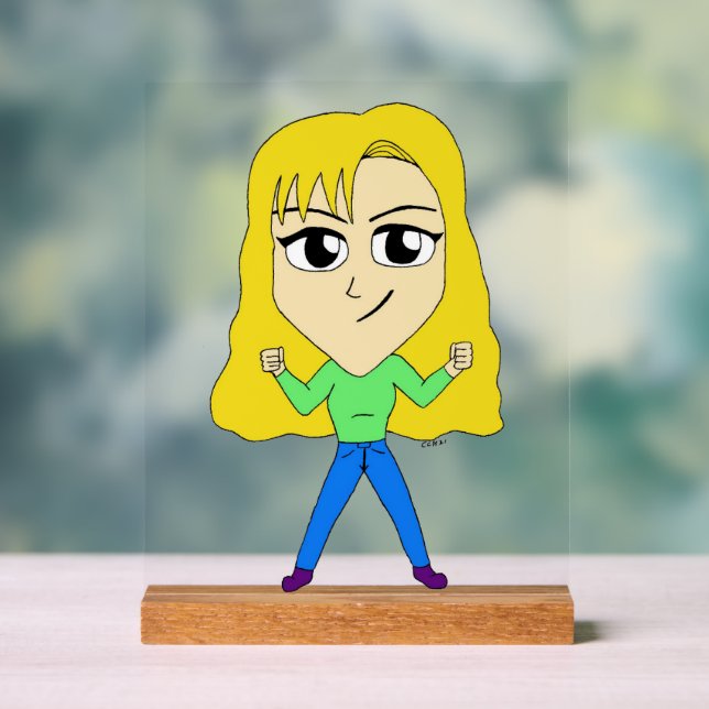 chibi    acrylic sign (Neutral)