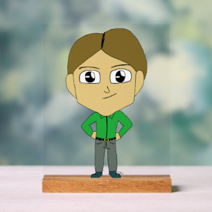 chibi    acrylic sign