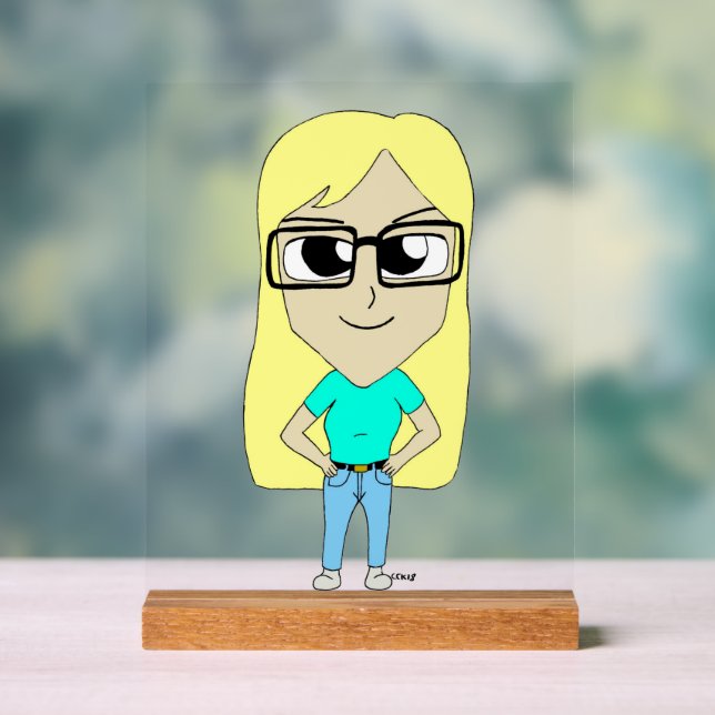 chibi  acrylic sign (Neutral)