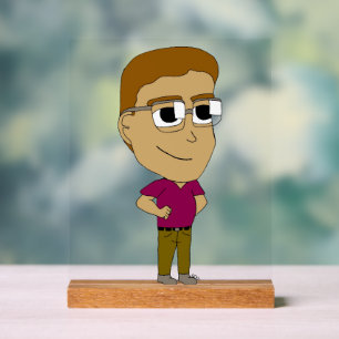 chibi   acrylic sign