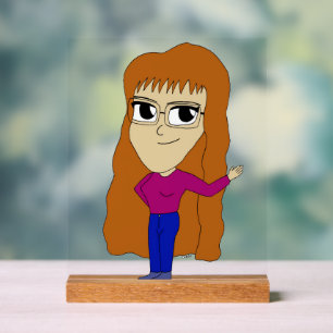 chibi    acrylic sign