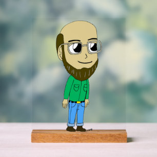 chibi   acrylic sign