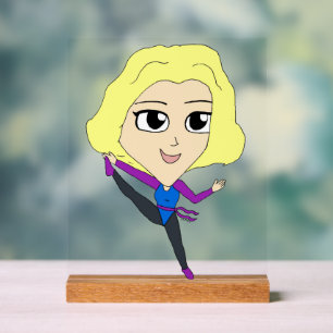 chibi   acrylic sign