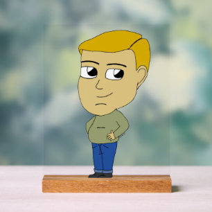 chibi    acrylic sign