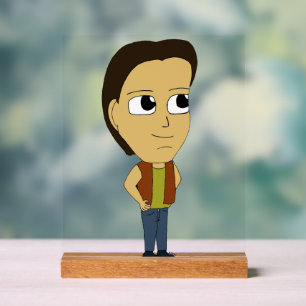 chibi   acrylic sign