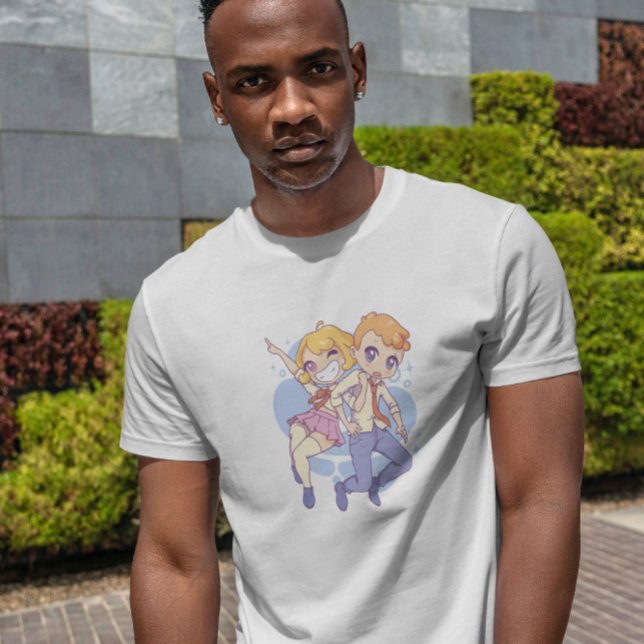 Chibi Anime Couple  T-Shirt (Creator Uploaded)