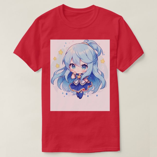 chibi aqua 1 T-Shirt (Design Front)