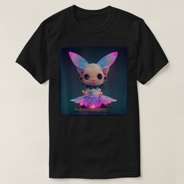 Chibi Ballerina Kawaii Fairies Friends For Fairyco T-Shirt (Design Front)