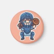 Chibi Baseball 2026 Edition - Catcher Squat